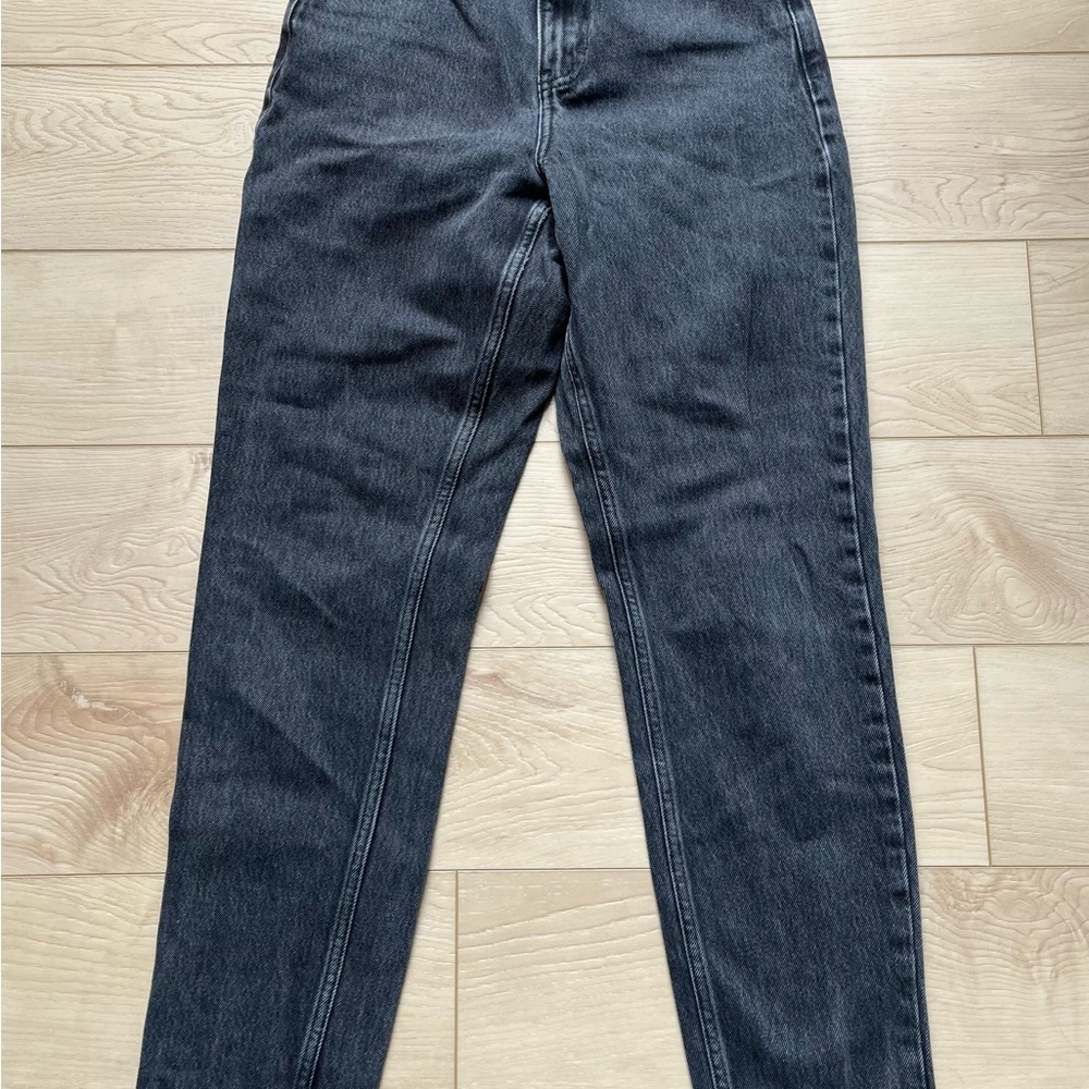 Topshop Black Mom Jeans